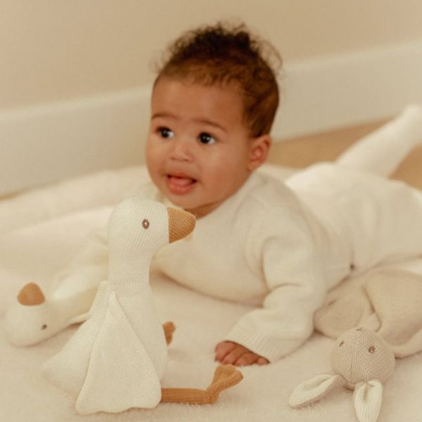 Little Dutch Giftset Newborn - Gebreid - Beige