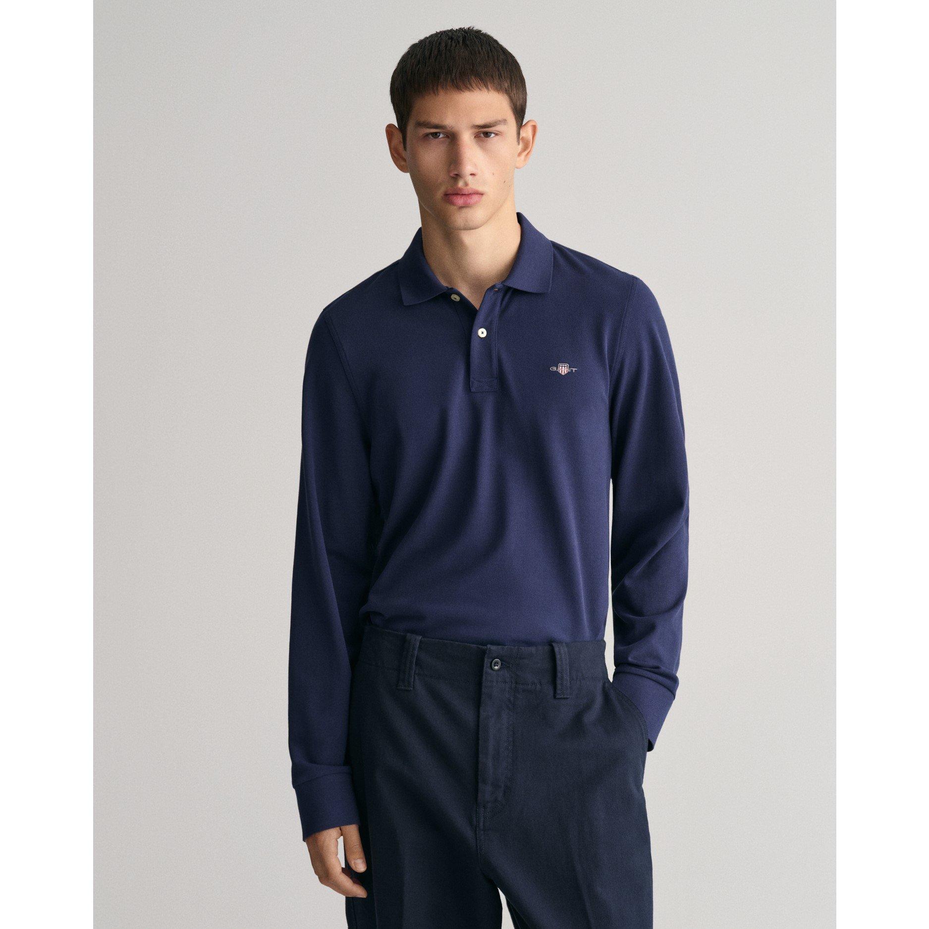 Gant Shield Pique Long Sleeve Rugger