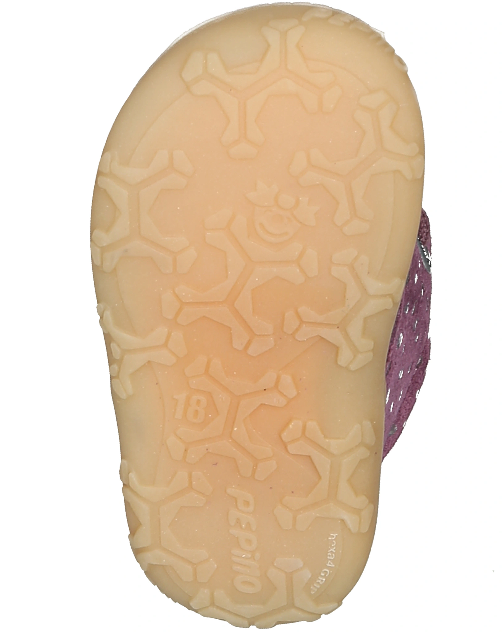 Lauflernschuhe DOTS in merlot