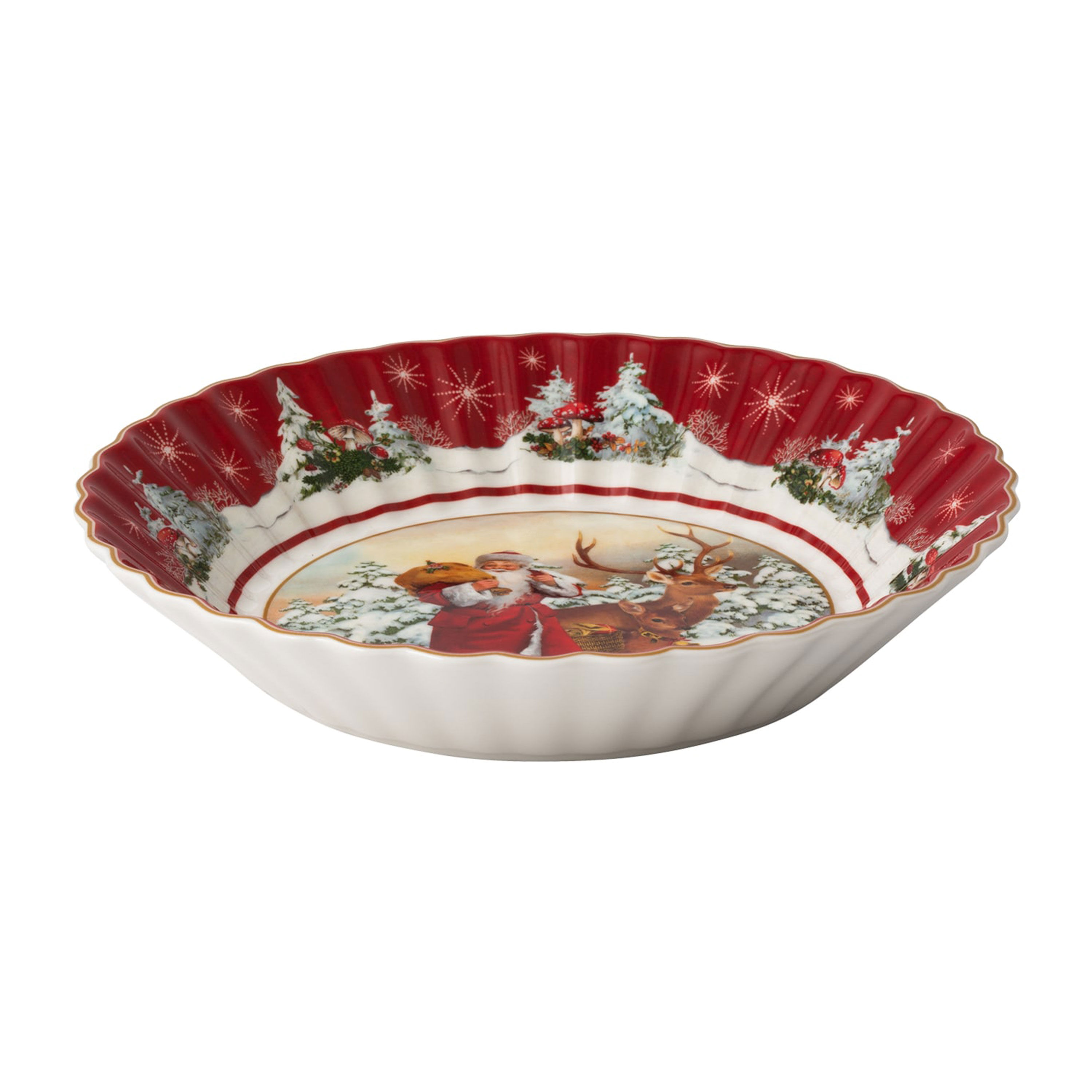 Toy's Fantasy Bowl Multi-colored, 13.9 oz, Premium Porcelain
