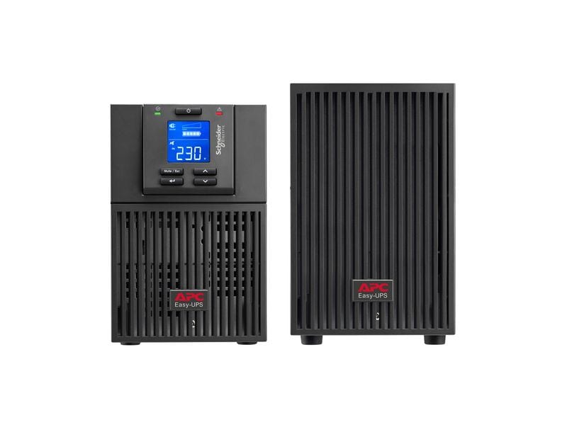 APC USV SRV1KIL-E 1000 VA / 900 W Inkl. externer Akkupack APC Easy UPS On-Line, 1000VA/900W, Tower, 230V, 4x IEC C13 Ausgänge, Intelligenter Kartensteckplatz, LCD, verlängerte Laufzeit