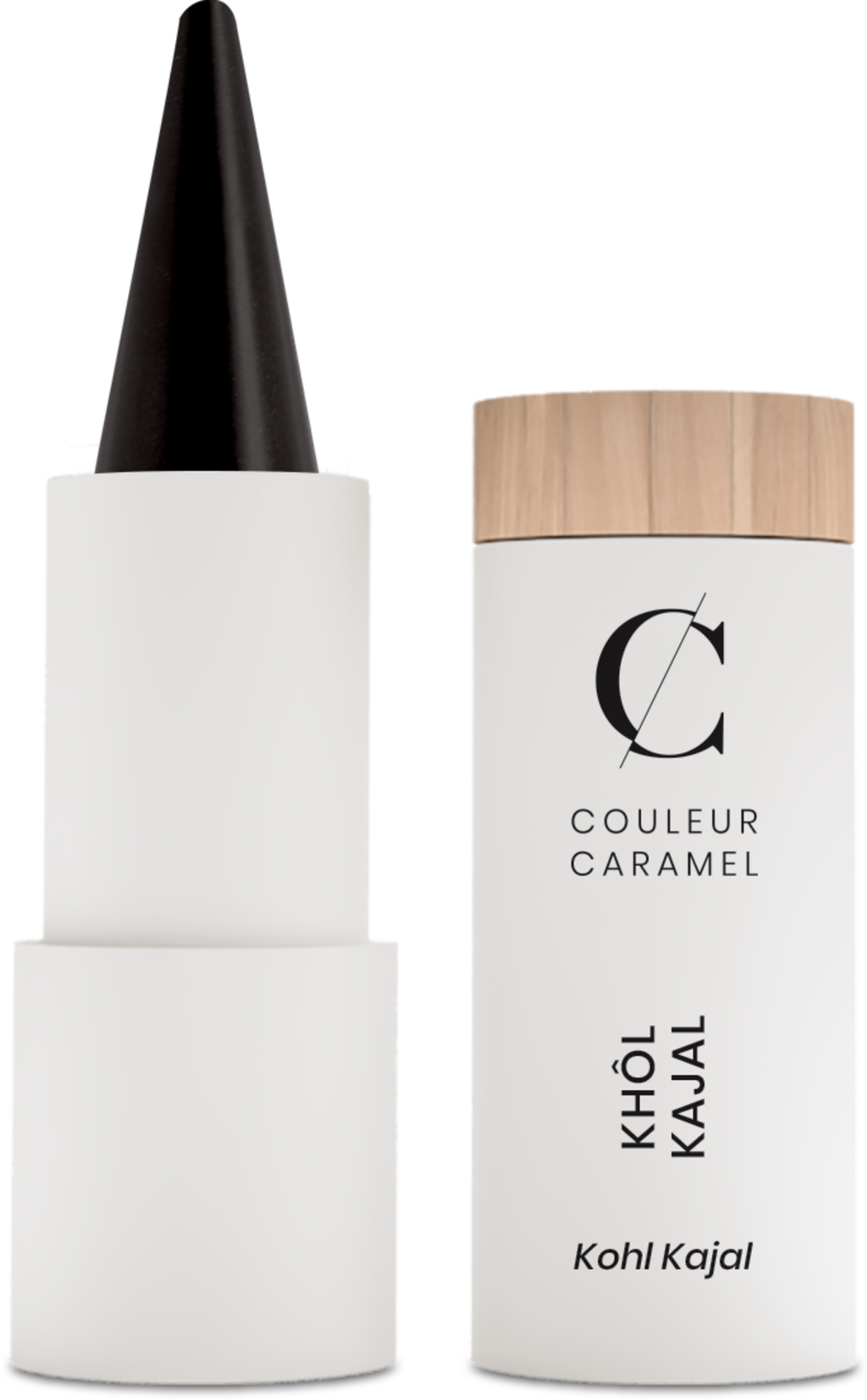 Couleur Caramel  Kohl Kajal Set, 15 Black Pack