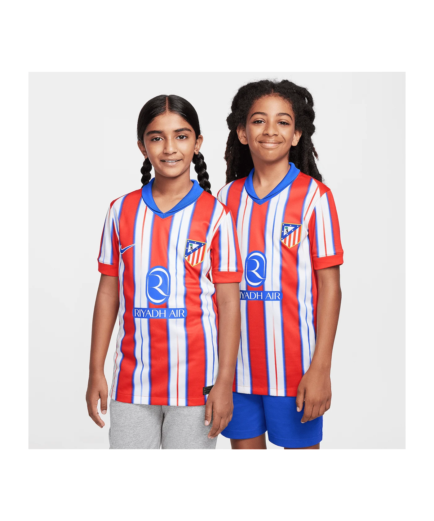 Nike Atletico Madrid Trikot Home 2024/2025 Kids Blau F406
