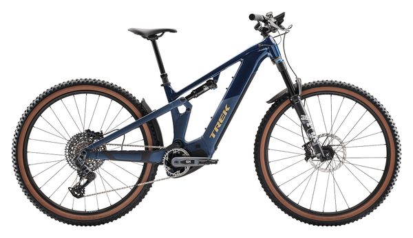 VTT Électrique Tout-Suspendu Trek Powerfly FS  8 Sram GX AXS T-Type 12V 800Wh Bleu Gén. 4