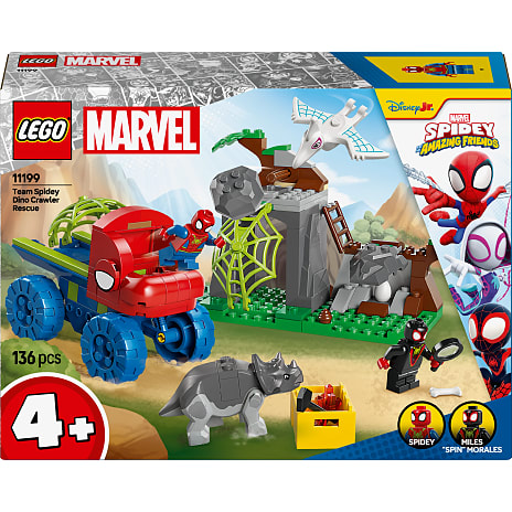 LEGO Marvel Team Spideys dinotruck-redning 11199