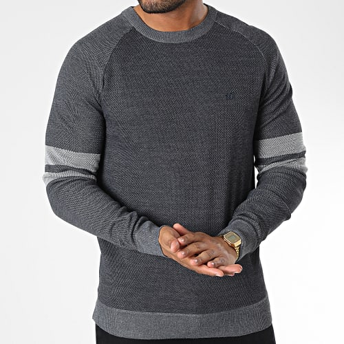 Pull Smithy Gris Anthracite Chiné