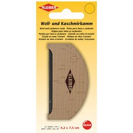 Peigne pour laine & cachemire, en bois