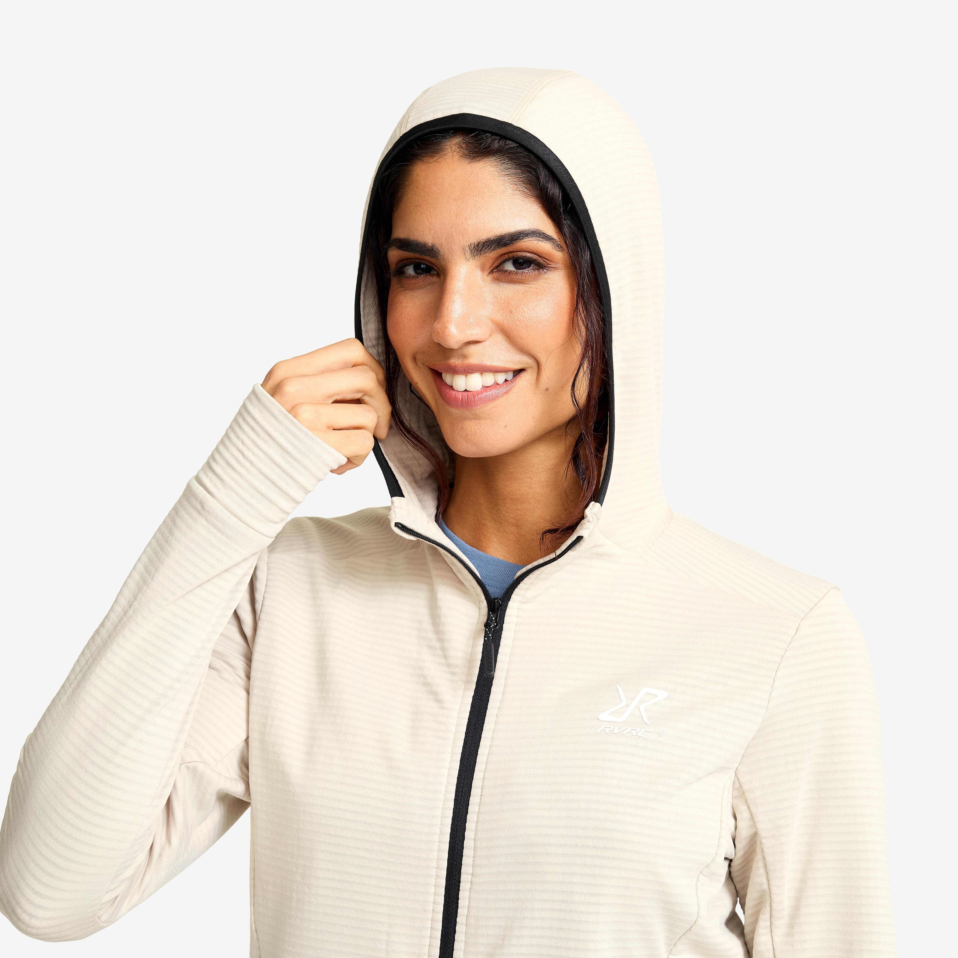 Waffle Hoodie Dame Peyote