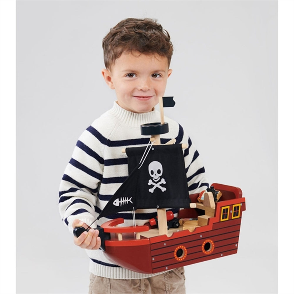 Mentari Piratskib Fishbones - Forlaget Room2Play||Mentari → Luksusbaby.dk