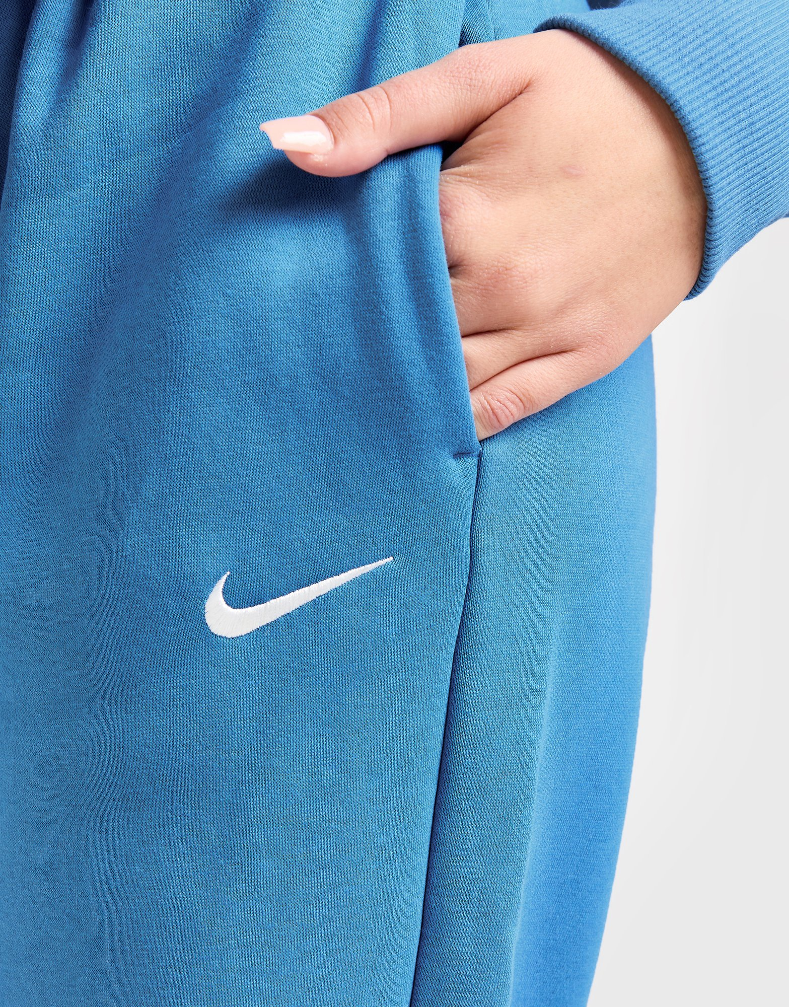 Nike Pantalon de jogging oversize à taille haute pour Femme Sportswear Phoenix Fleece