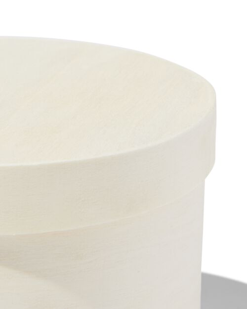 boîte en bois Ø10.7x7