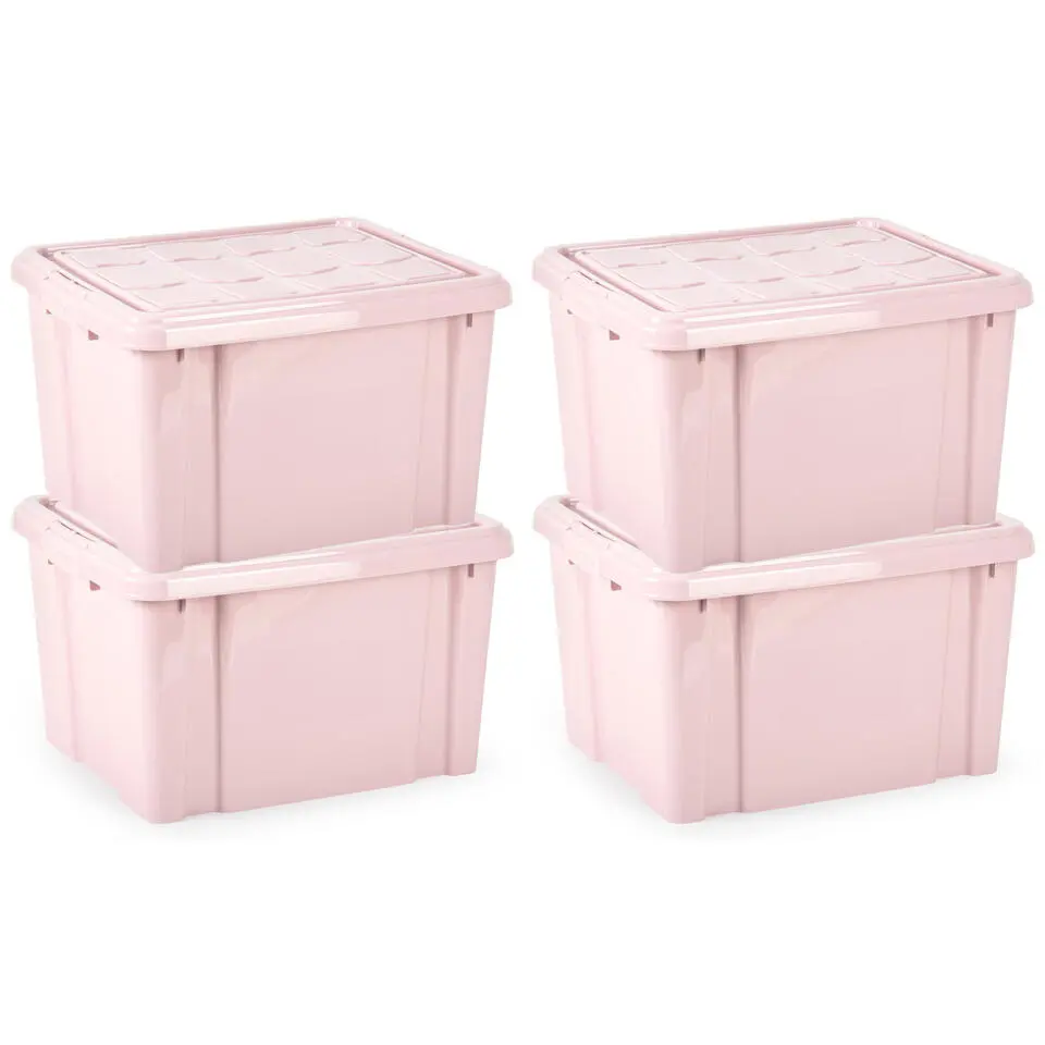 Plasticforte Multi Storage Opslagbox - roze - 25L