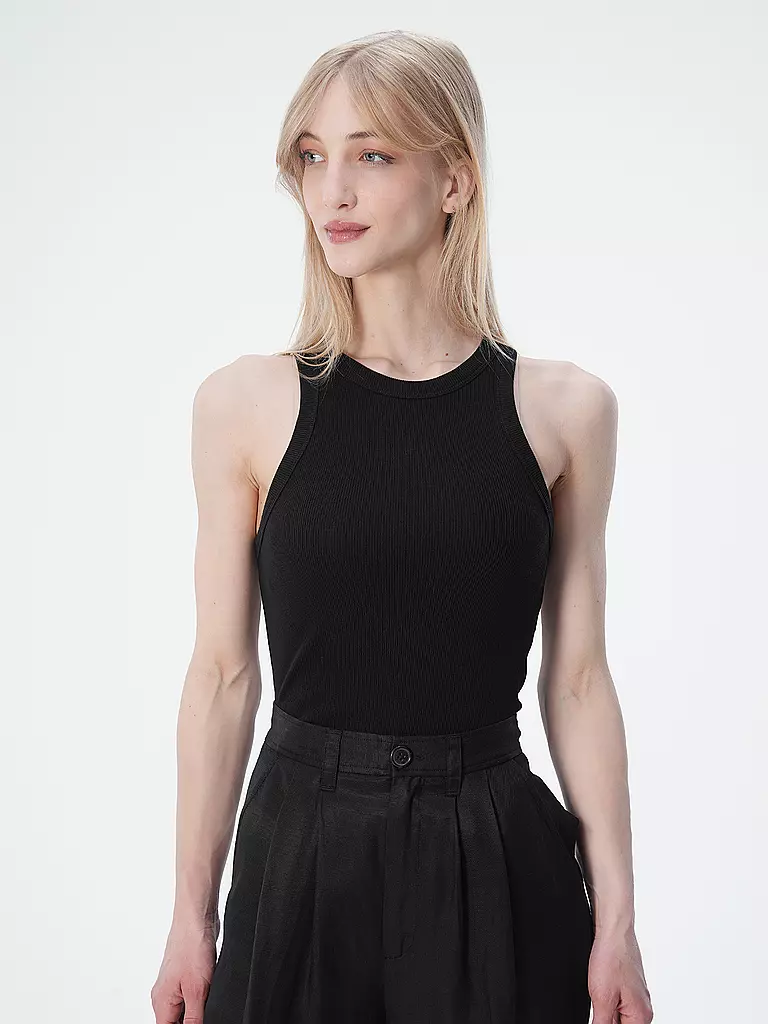 ANINE BING Top EVA schwarz