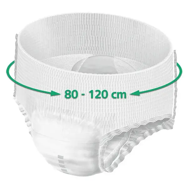 Roupa íntima Hartmann Confidence Mobile, 10 gotas, tamanho M (14 unidades).