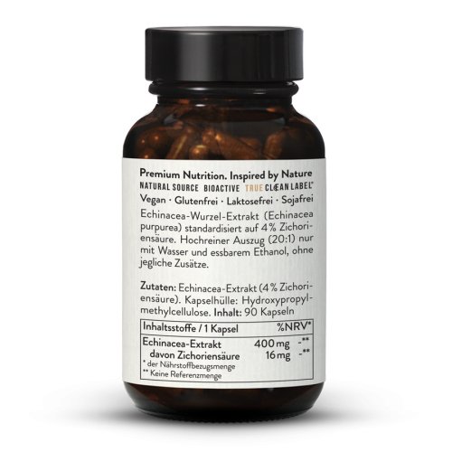 Sunday Natural Products  Echinacea Extrakt 400 mgKapseln