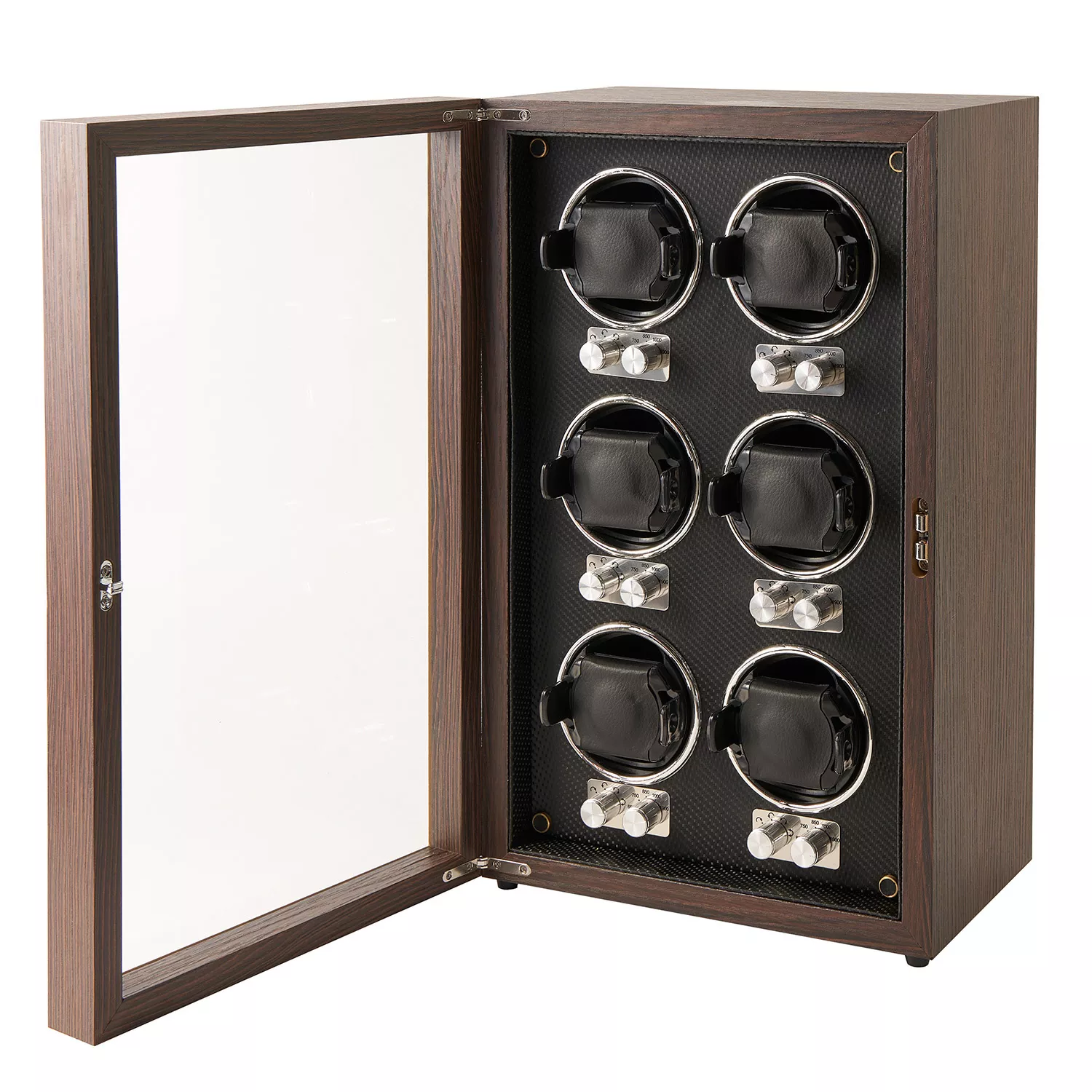 Mulhouse Watch Winder 6 ure Brun Træ KXD0717
