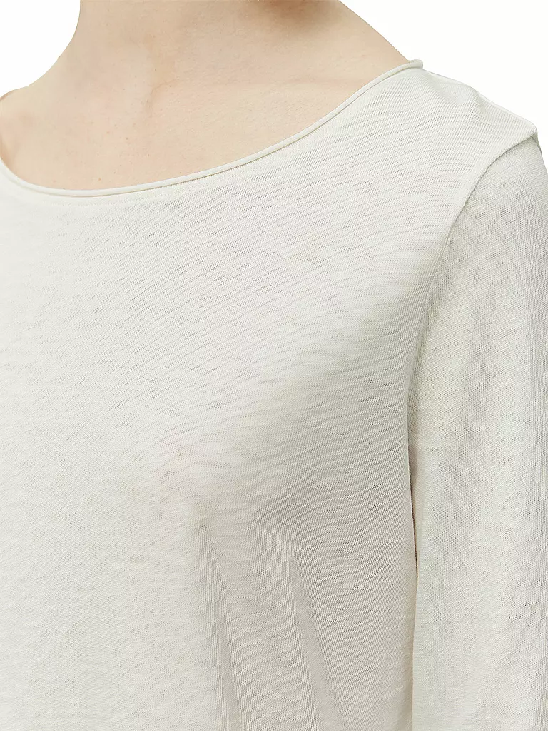MARC O' POLO DENIM Langarmshirt  weiss