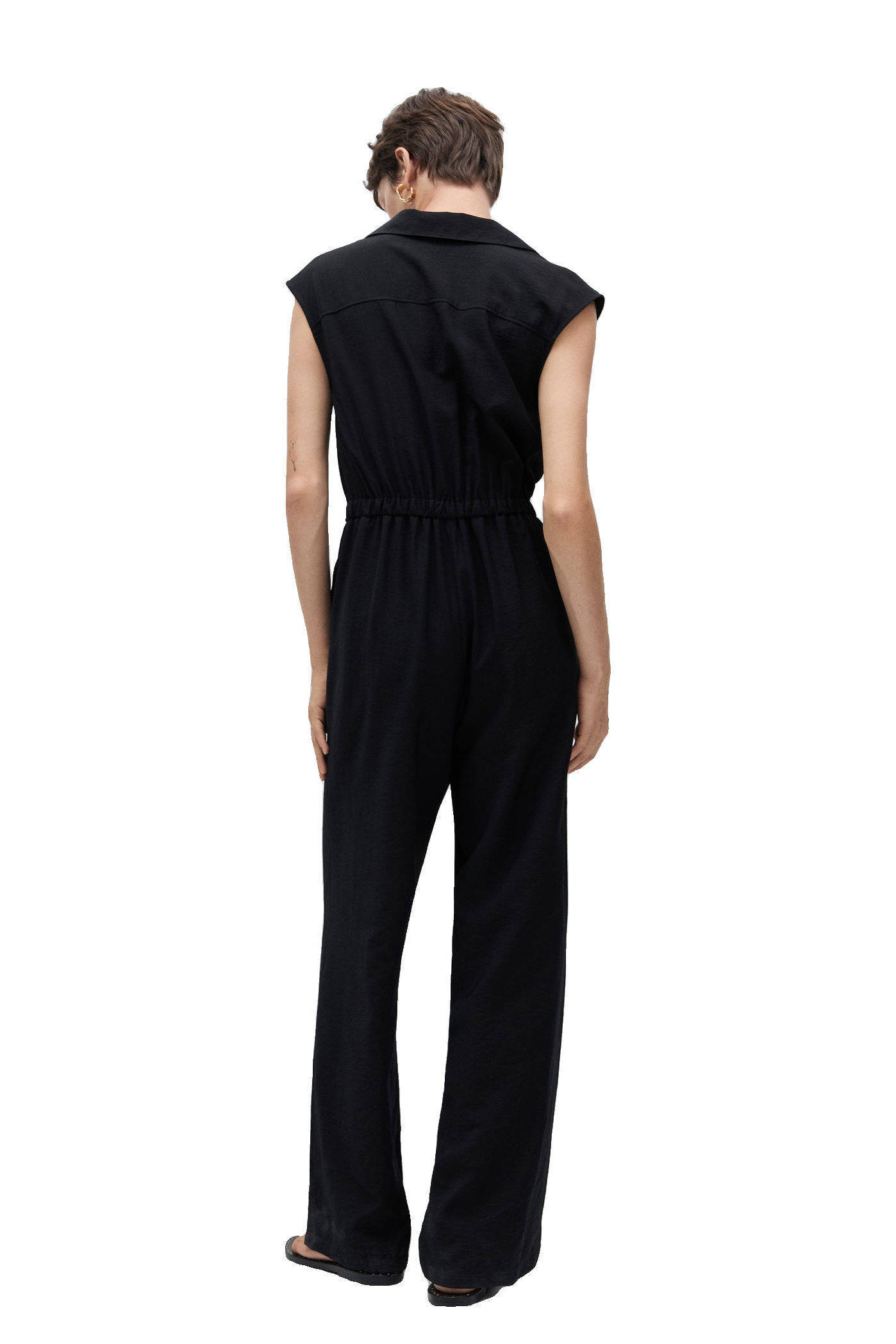 Mango jumpsuit zwart