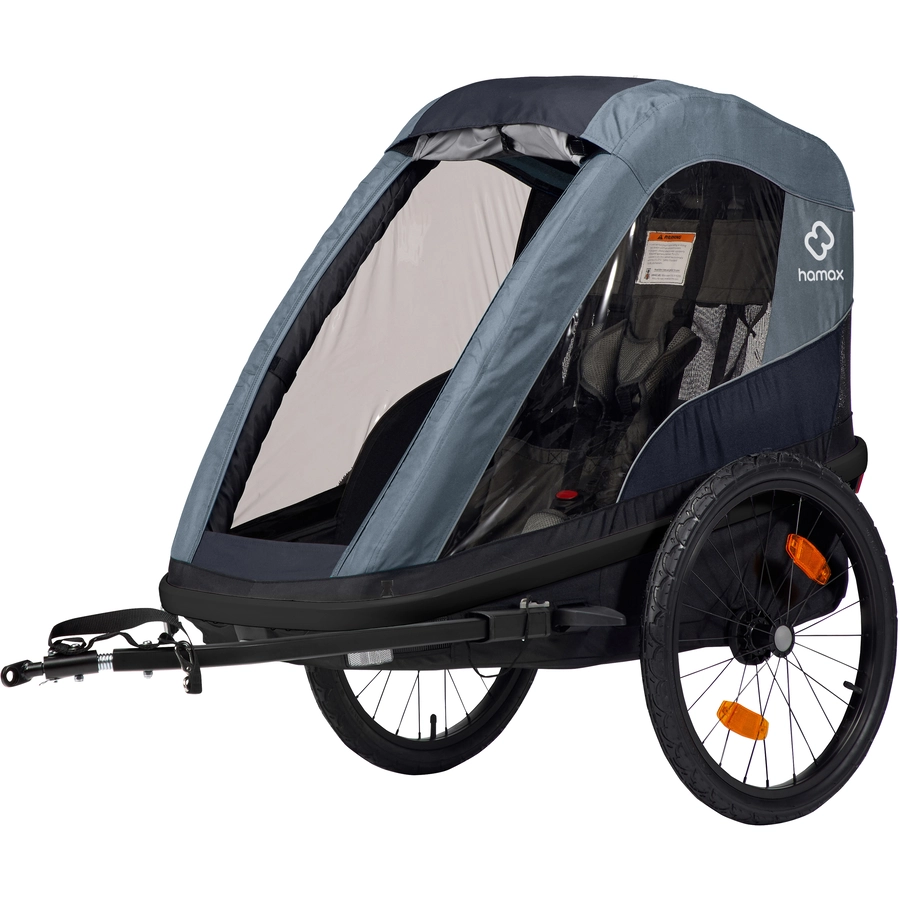 hamax Kinderfahrradanhänger Avenida ONE blue