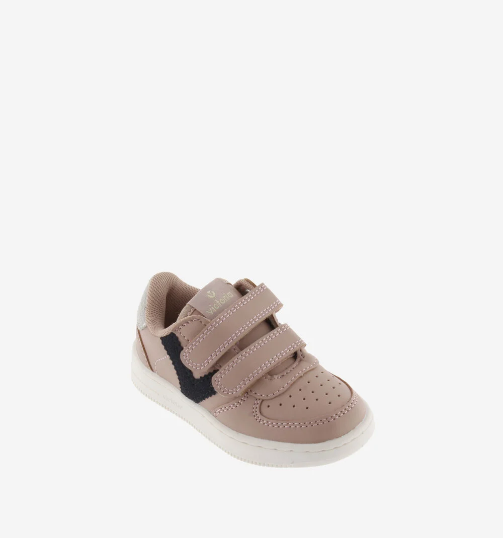 TIEMPO COLOURED FAUX LEATHERROSA