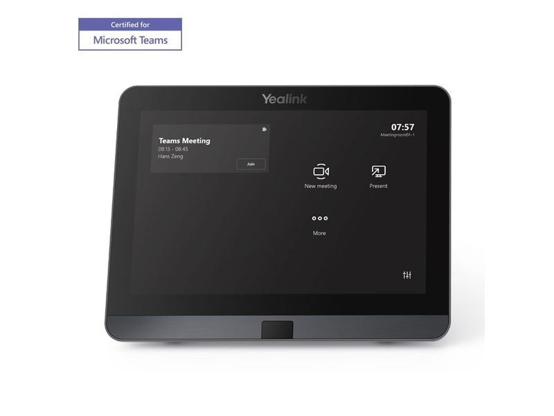 Yealink Raumlösung MVC S40 Teams Rooms System 4K/UHD 60 fps Microsoft Teams Rooms System für kleine bis mittelgrosse Konferenzräume