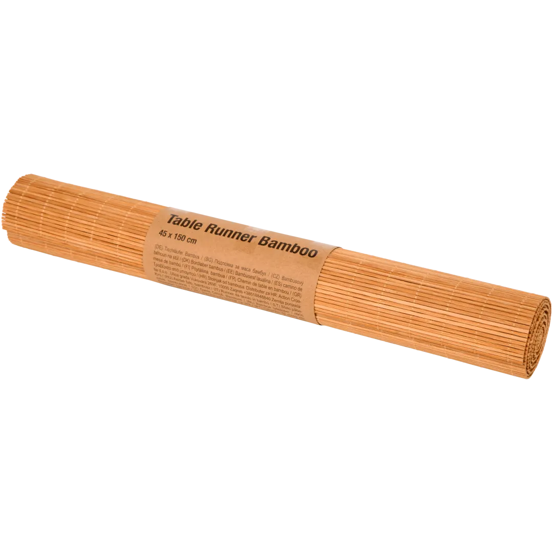 Bamboe tafelloper 45 x 150 cm