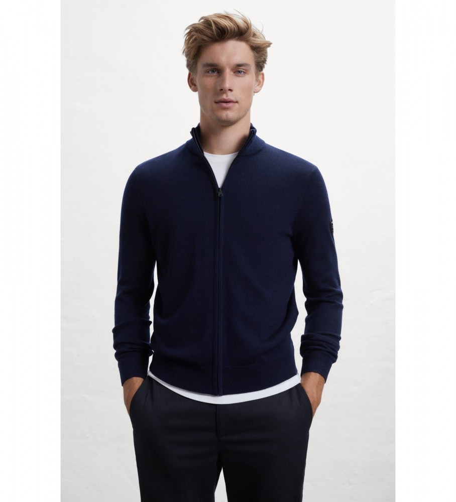 Camisola ECOALF MANDARINA KNIT azul marinho