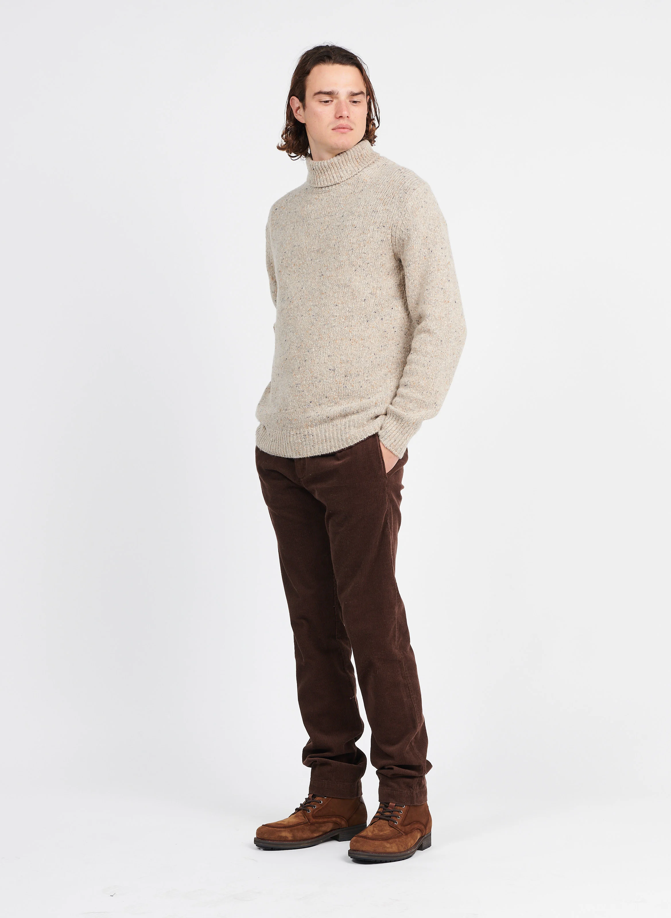 MELTING MED WORKER - Bottines à lacets en cuir | Marron