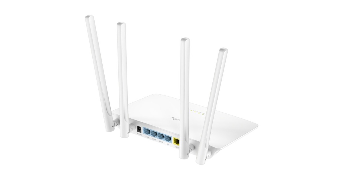 CudyAC1200 Wi-Fi Router  (Wit, Cudy App)