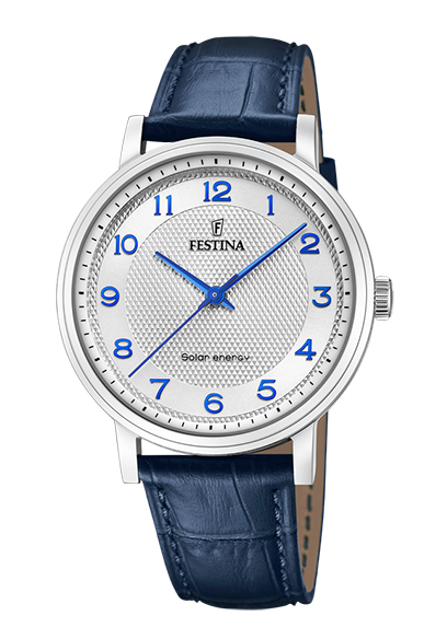 Festina Solar Herren Uhr Silber F20660/1