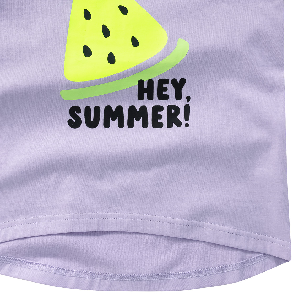 Topolino Mädchen Top mit Neon-Print helllila