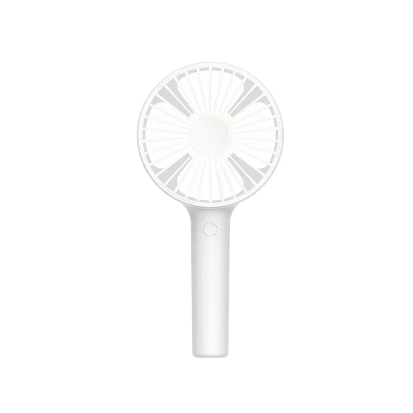 Aiolos PANTOU F3 USB Tischventilator Home Desktop Akku Hand Ventilator (67.F3WS-1) - Weiss
