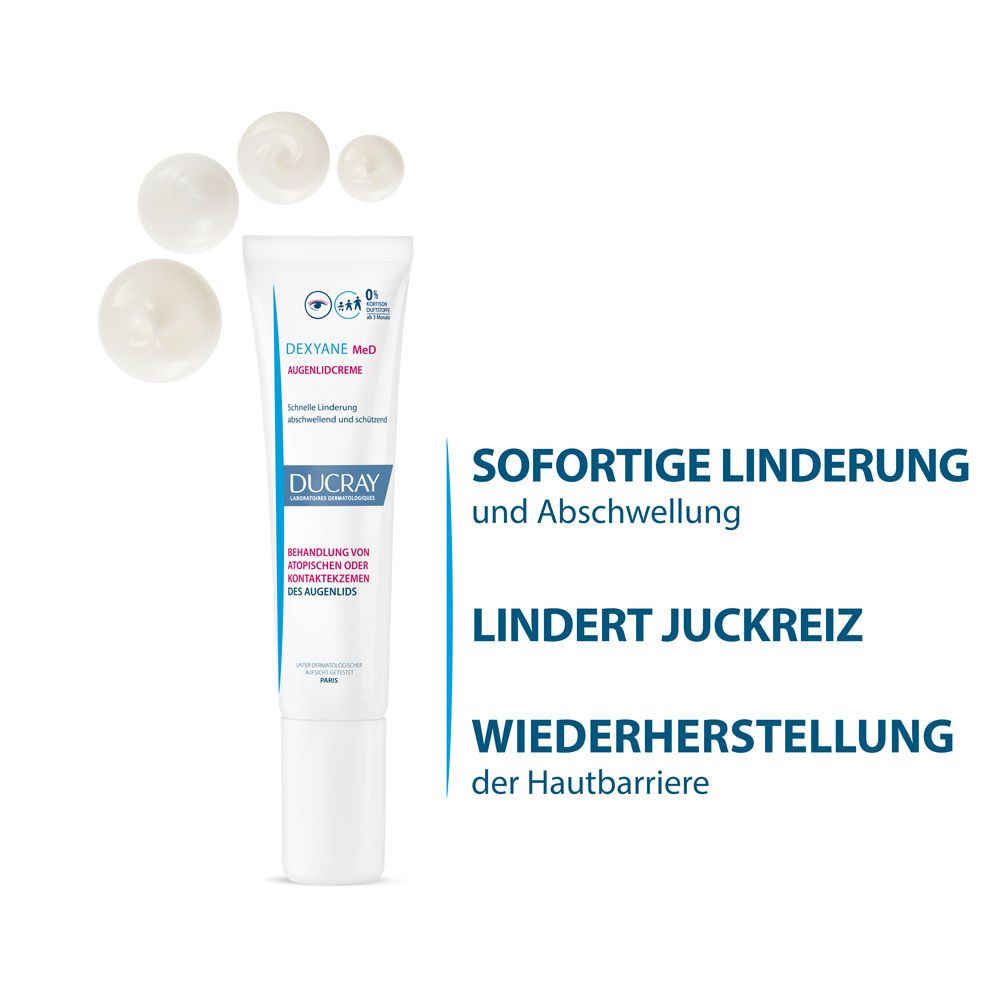 DUCRAY DEXYANE MeD - Augenlidcreme bei Ekzemen