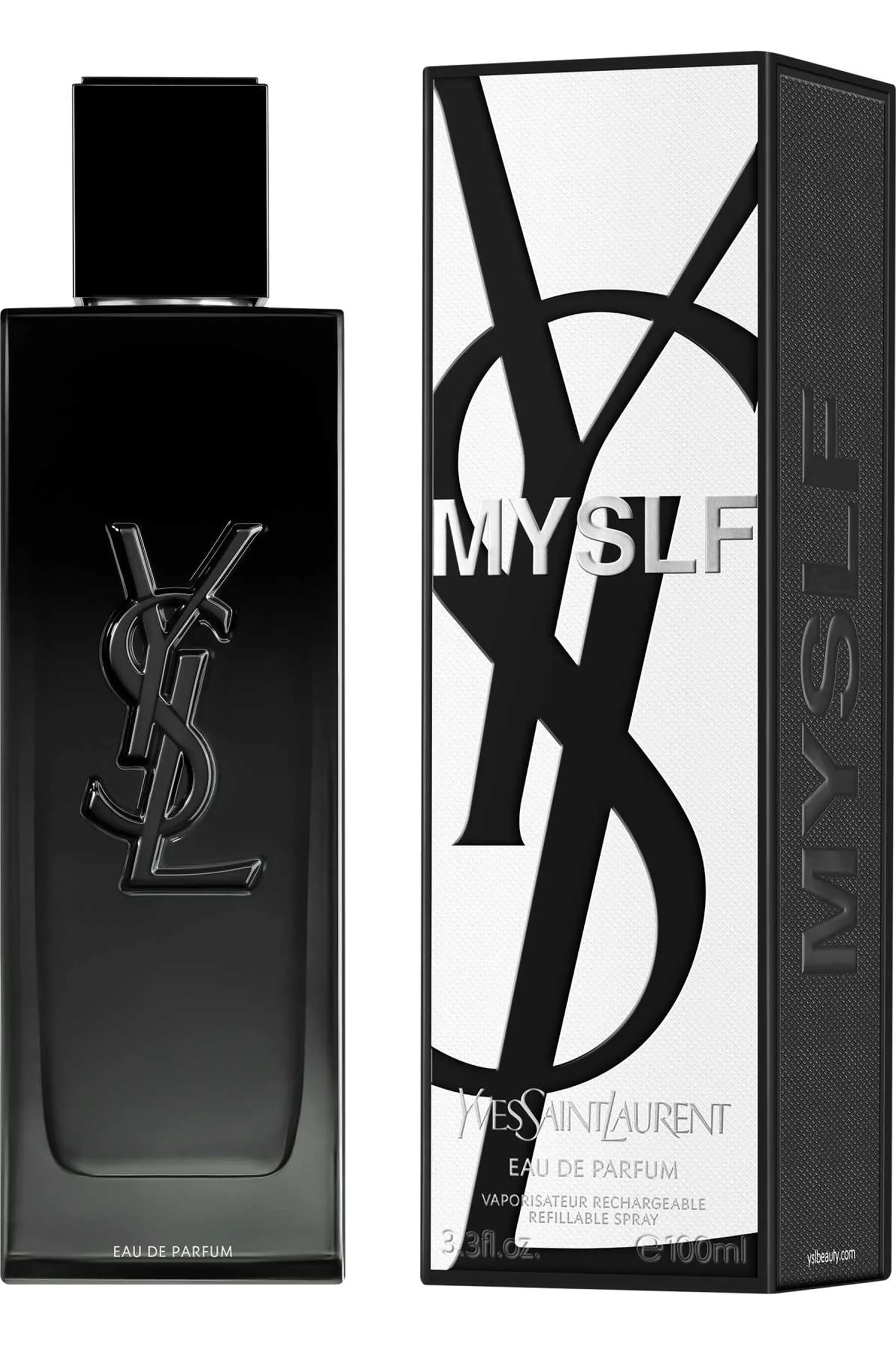 Yves Saint Laurent Eau de parfum MYSLF rechargeable-100 ml