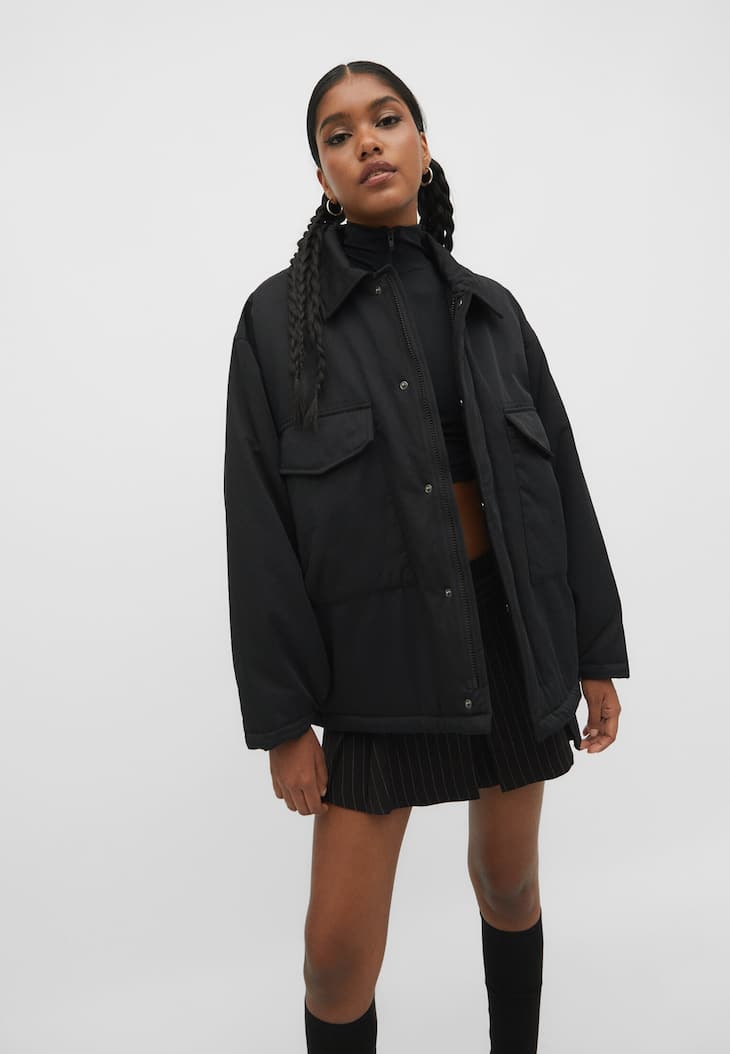 Jaqueta puffer oversized