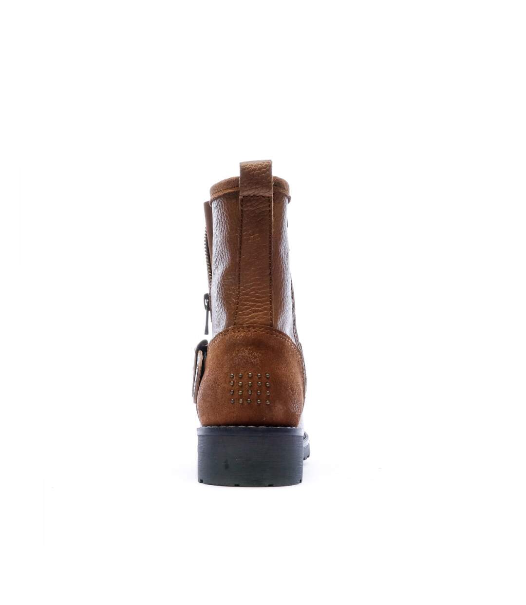 Boots Marron cuir Femme TBS Panella