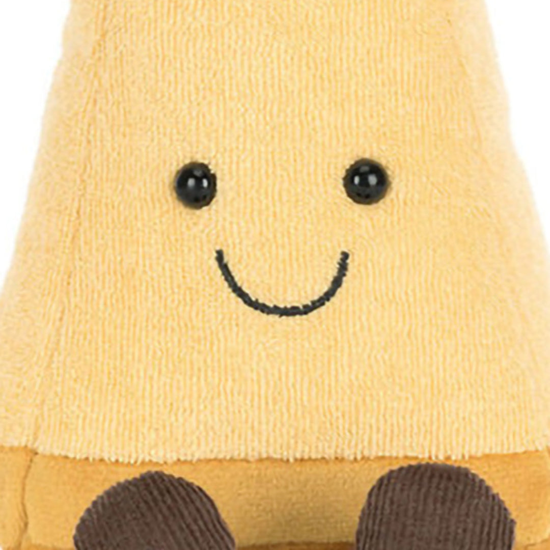 jellycat amuseables knuffelparmezaanse kaas - 19 cm