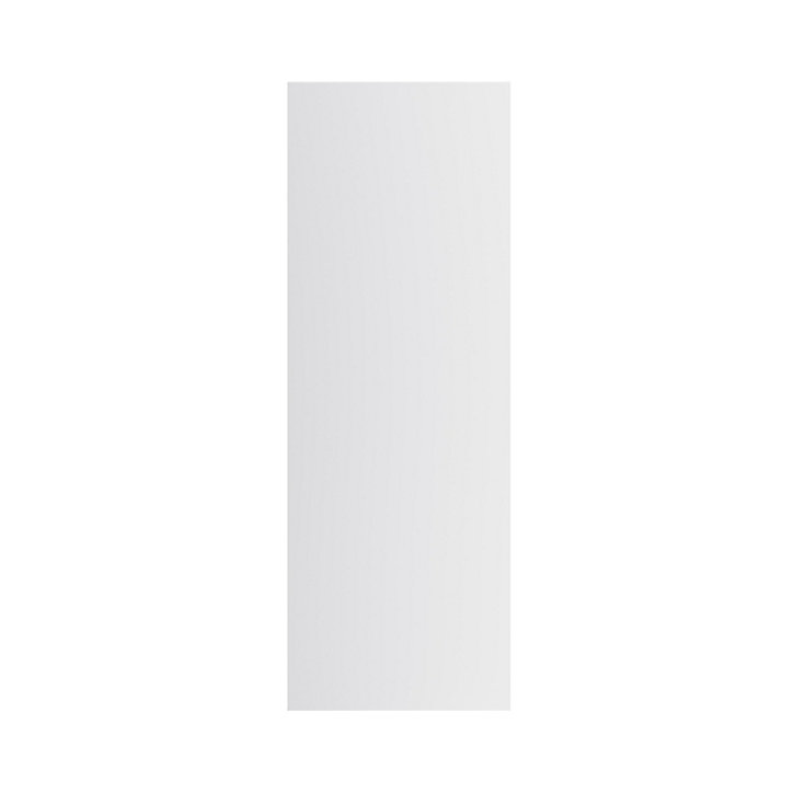 Côté de remplacement haut Goodhome Garcinia gris clair brillant H. 90 cm x l. 32 cm x Ep. 18 mm
