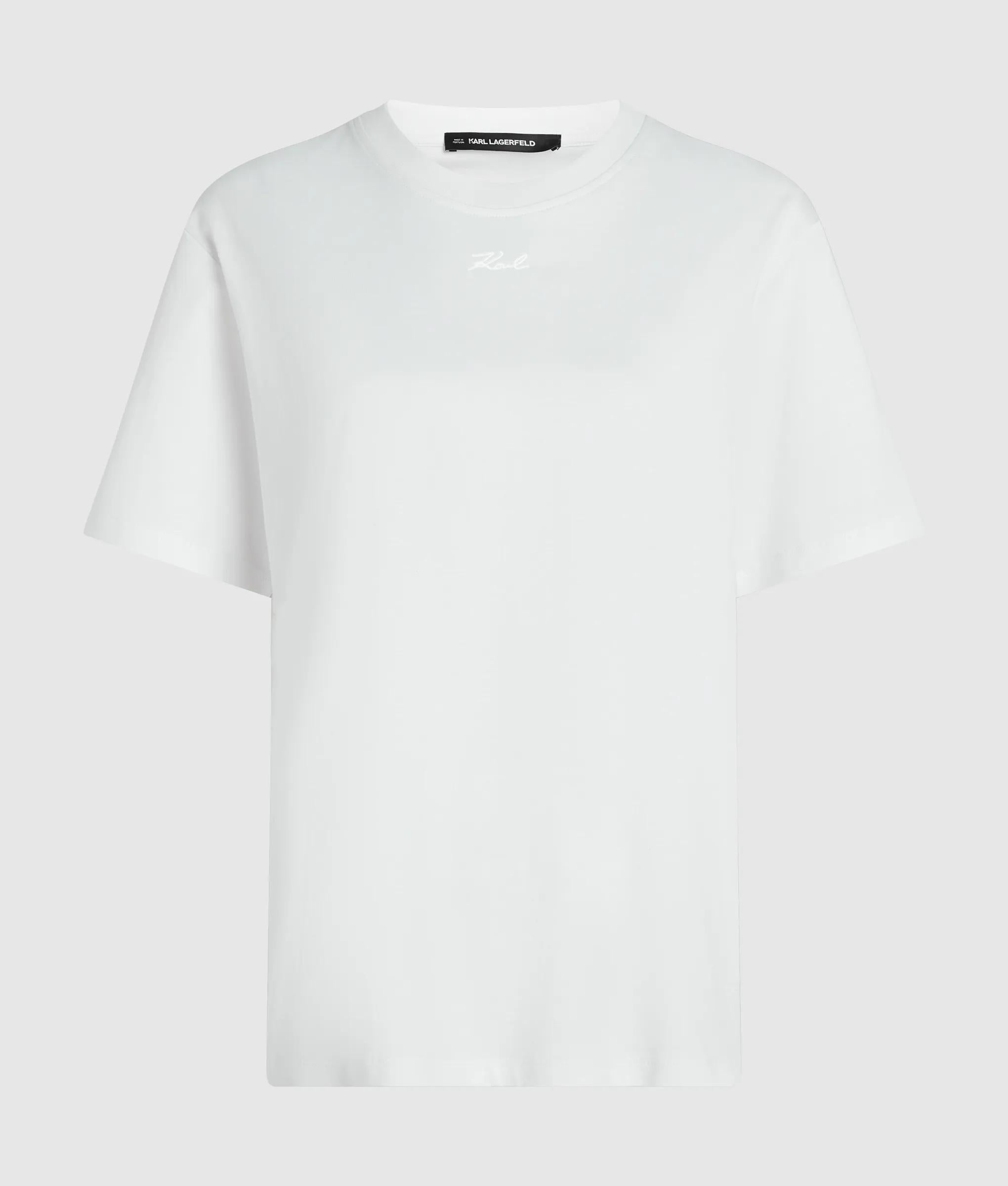 Handtekening ontspannen t-shirt