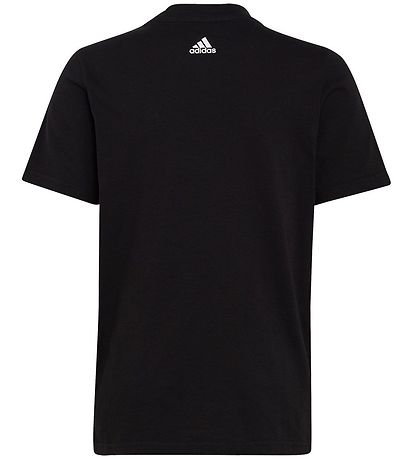 adidas Performance T-Shirt - U LIN Tee - Schwarz/Weiß