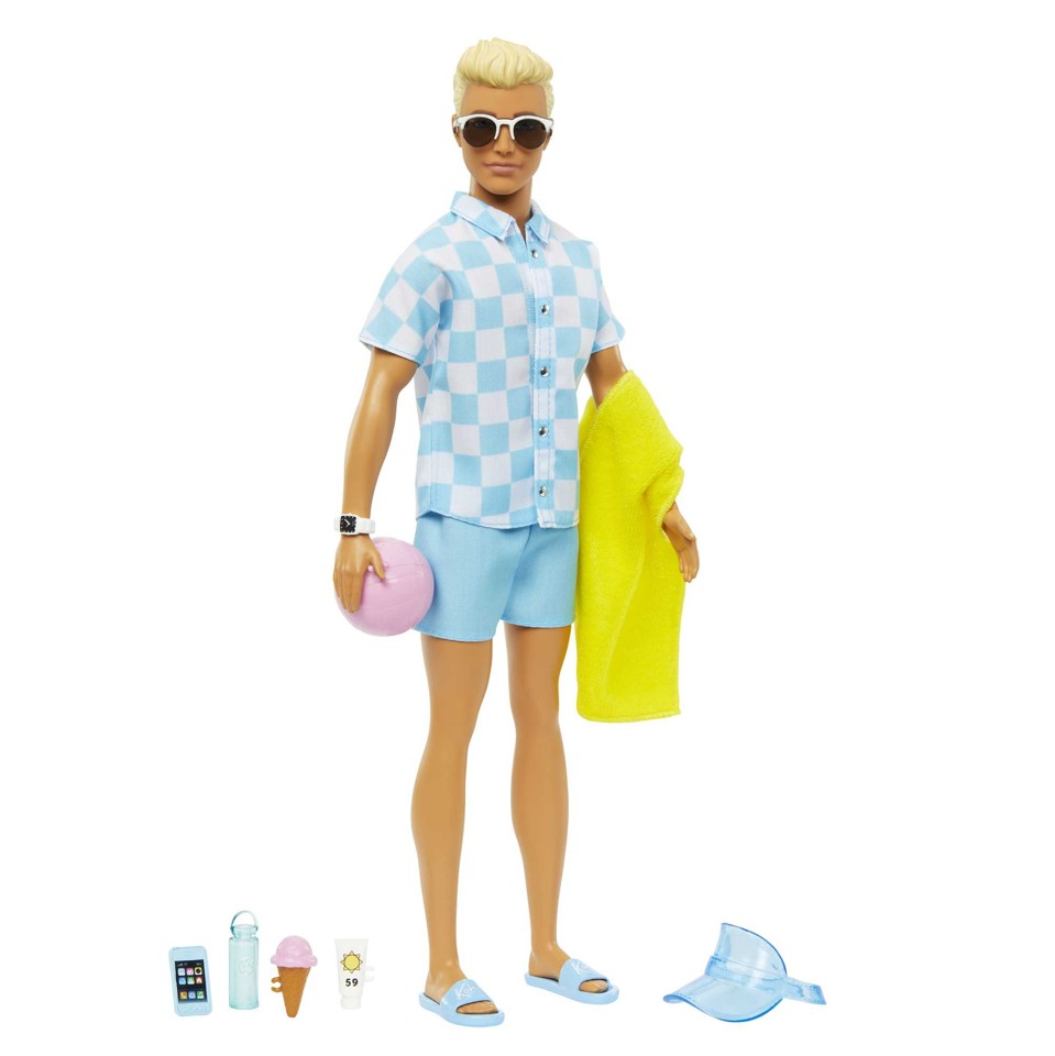 Barbie - Stranddag Ken (HPL74)