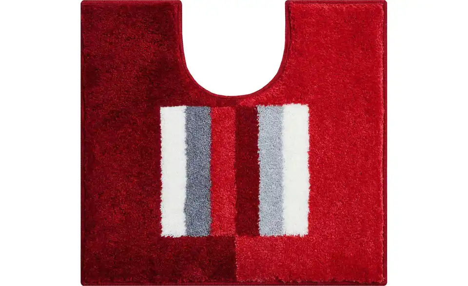 Grund Badematte Rot Badematte WC 55x60 cm