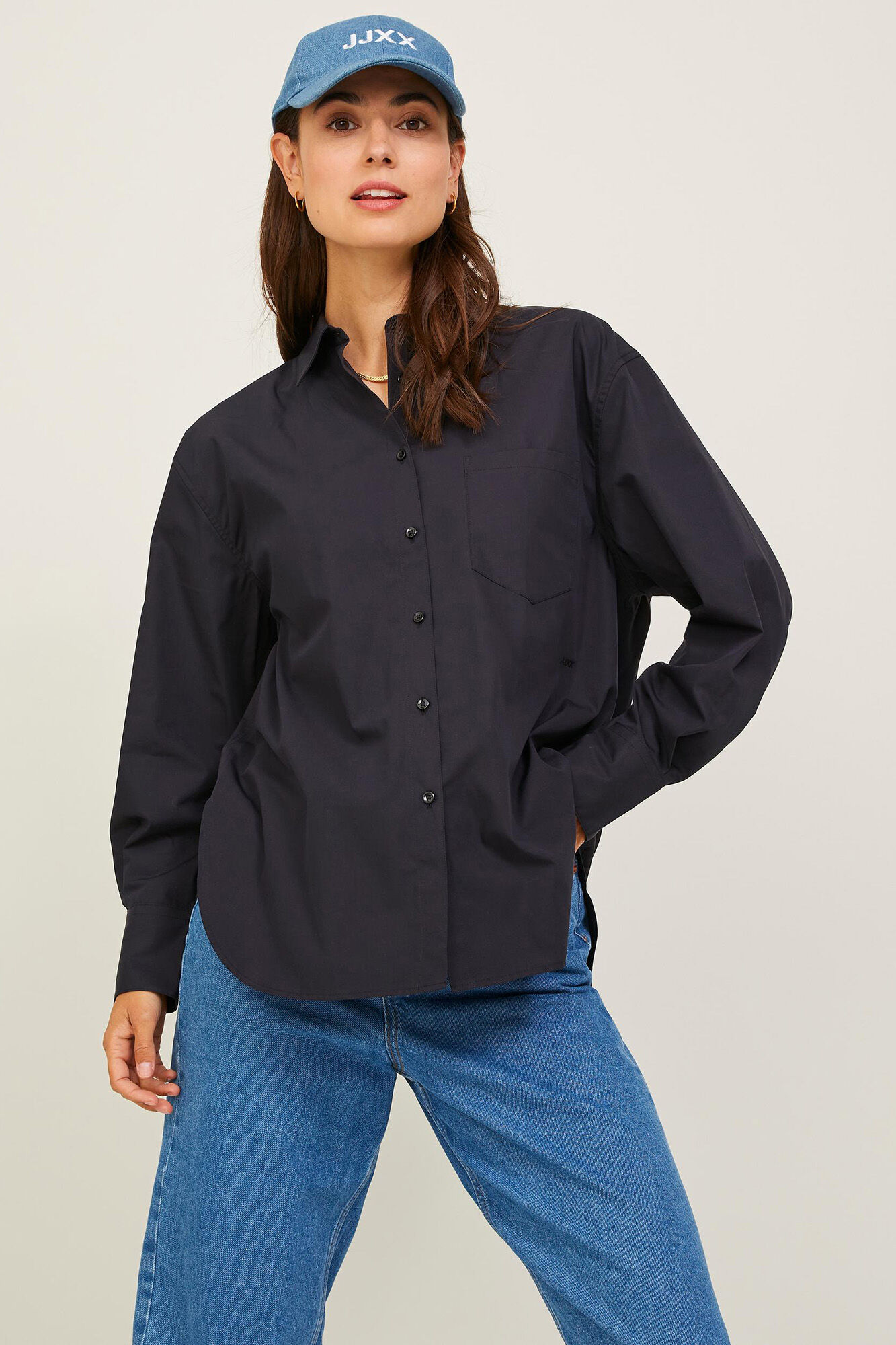 Camisa de popeline