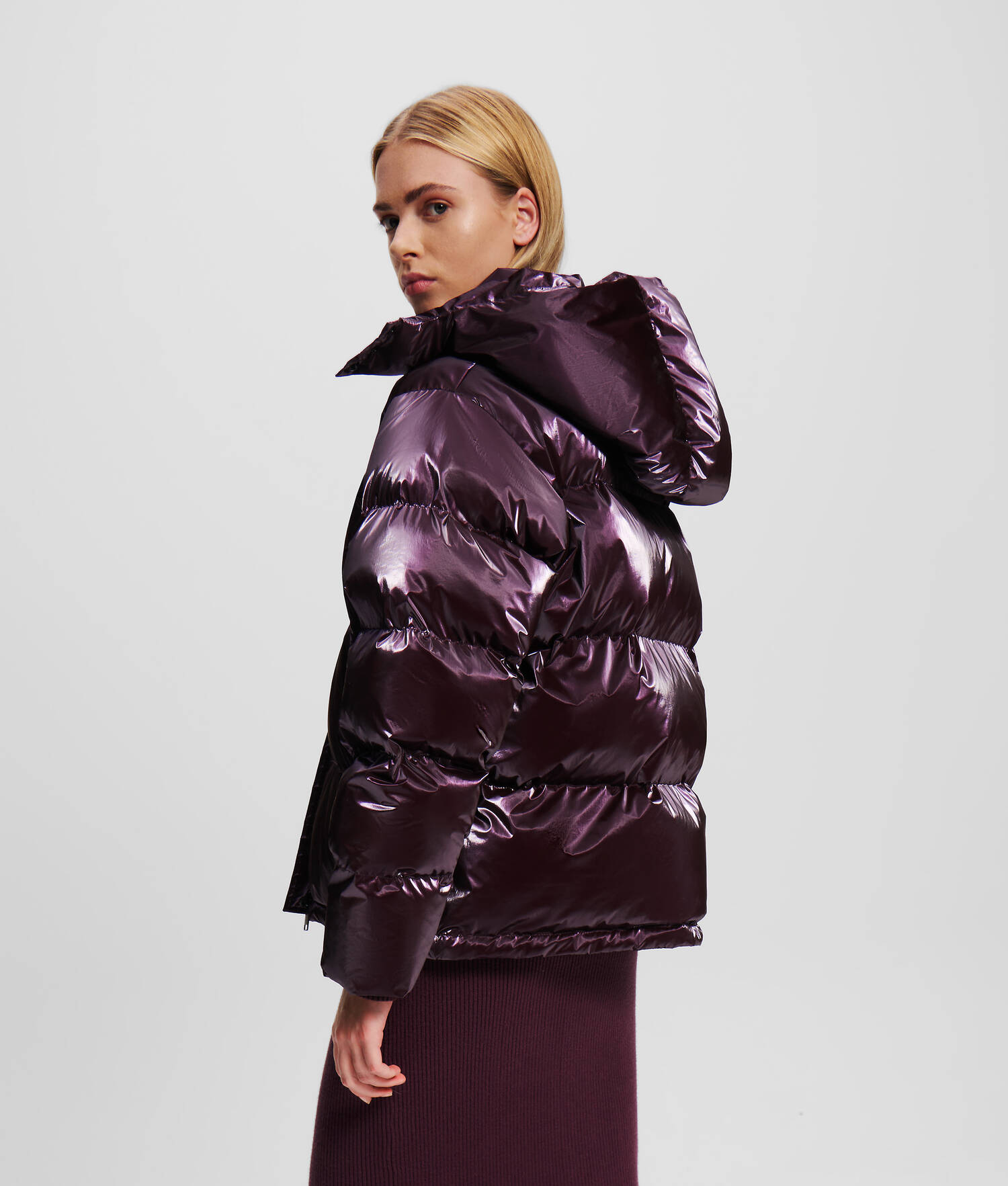 VESTE MATELASSÉE EFFET PERLÉ KLJ