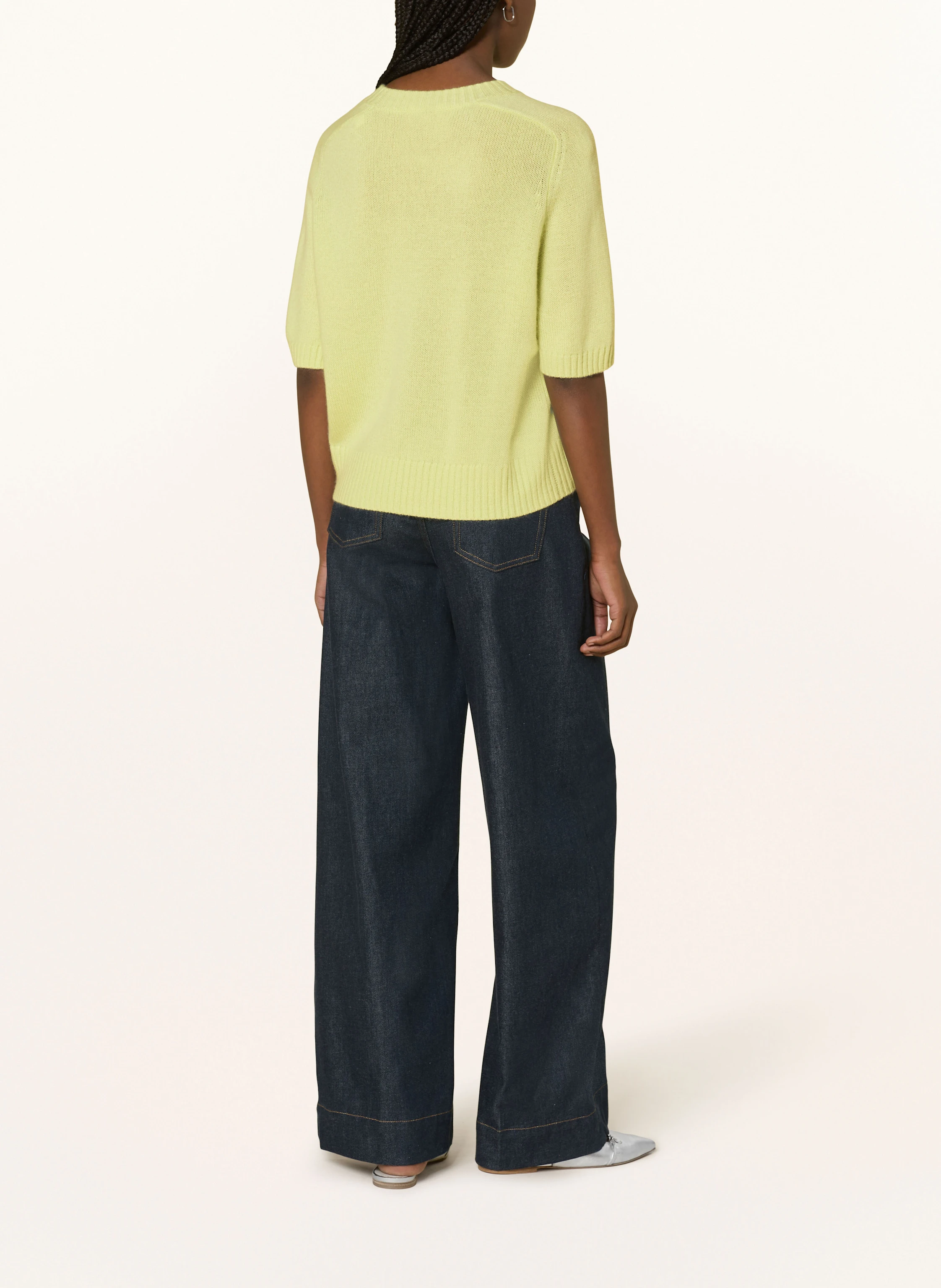 ALLUDE Cashmere-Pullover mit 3/4-Arm