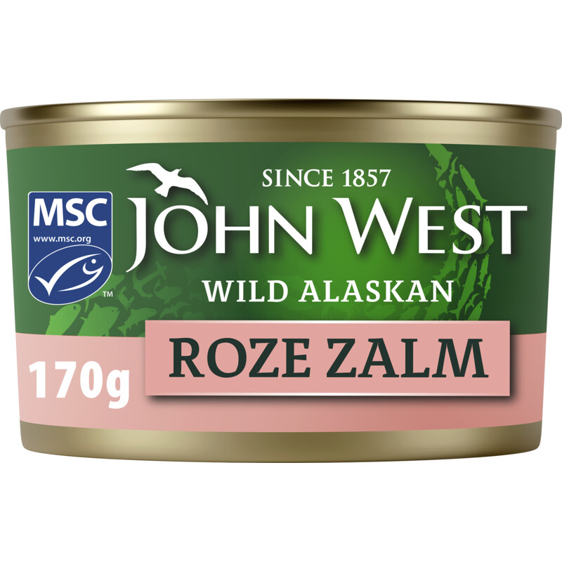 John West Wilde roze zalm zonder vel en graat