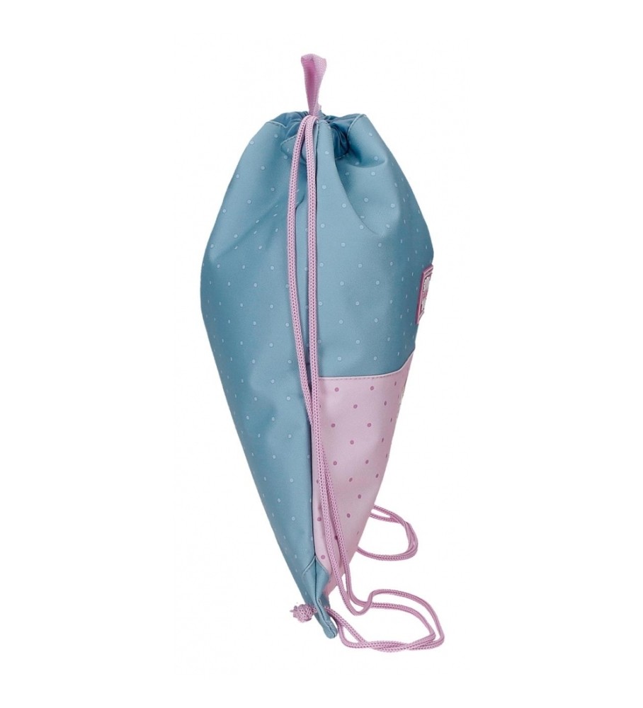 Roll Road Mochila saco Roll Road Peace azul, rosa