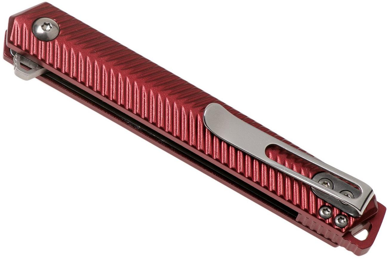 CRKT Stylus Maroon K820BXP zakmes, Ken Onion design