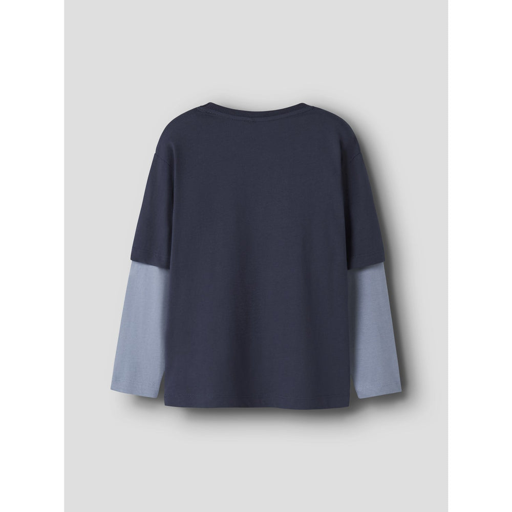 Køb Name It Navy Blazer Skull Nkmvarto Ls Nreg Top