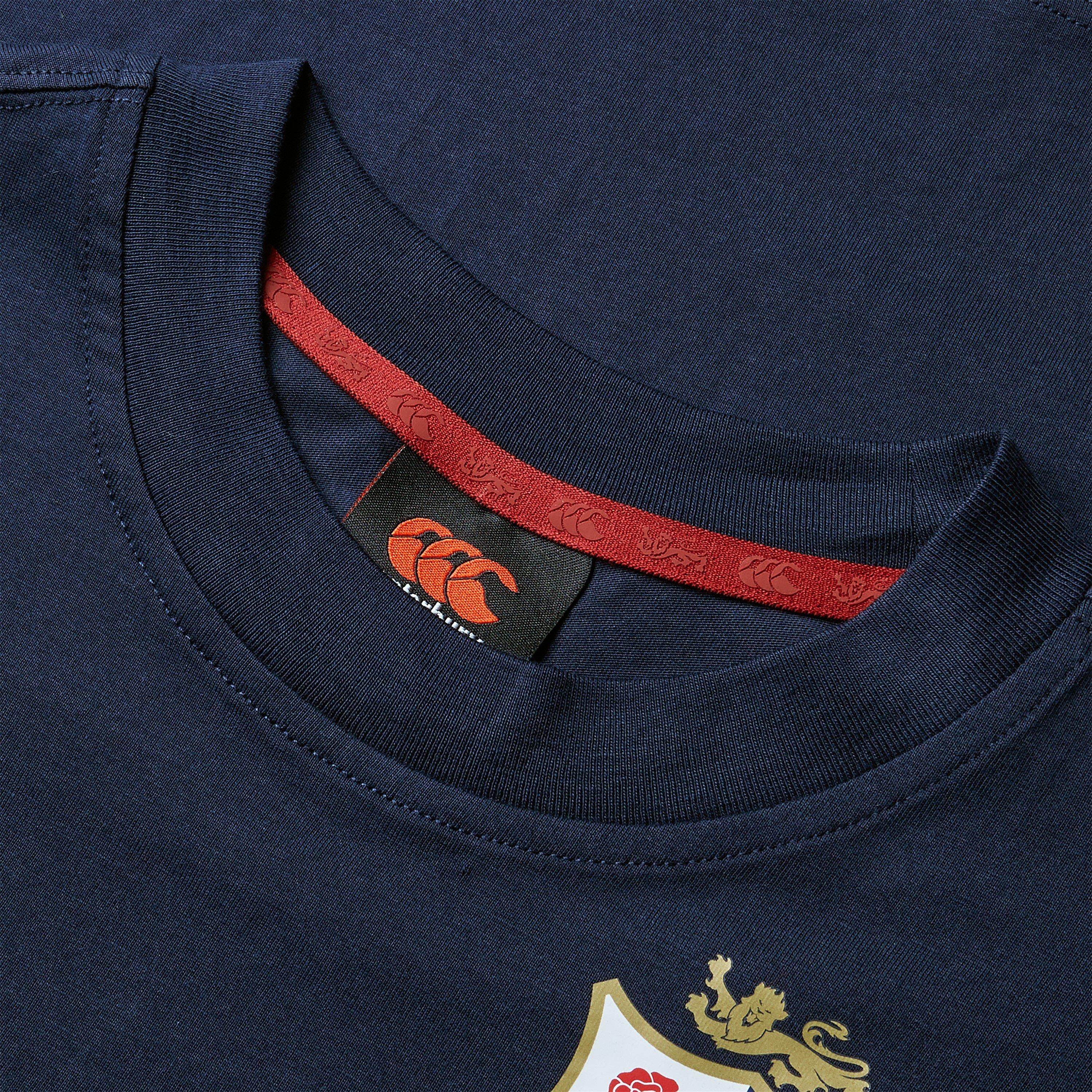 Canterbury British and Irish Lions 2024 Cotton T Shirt Juniors